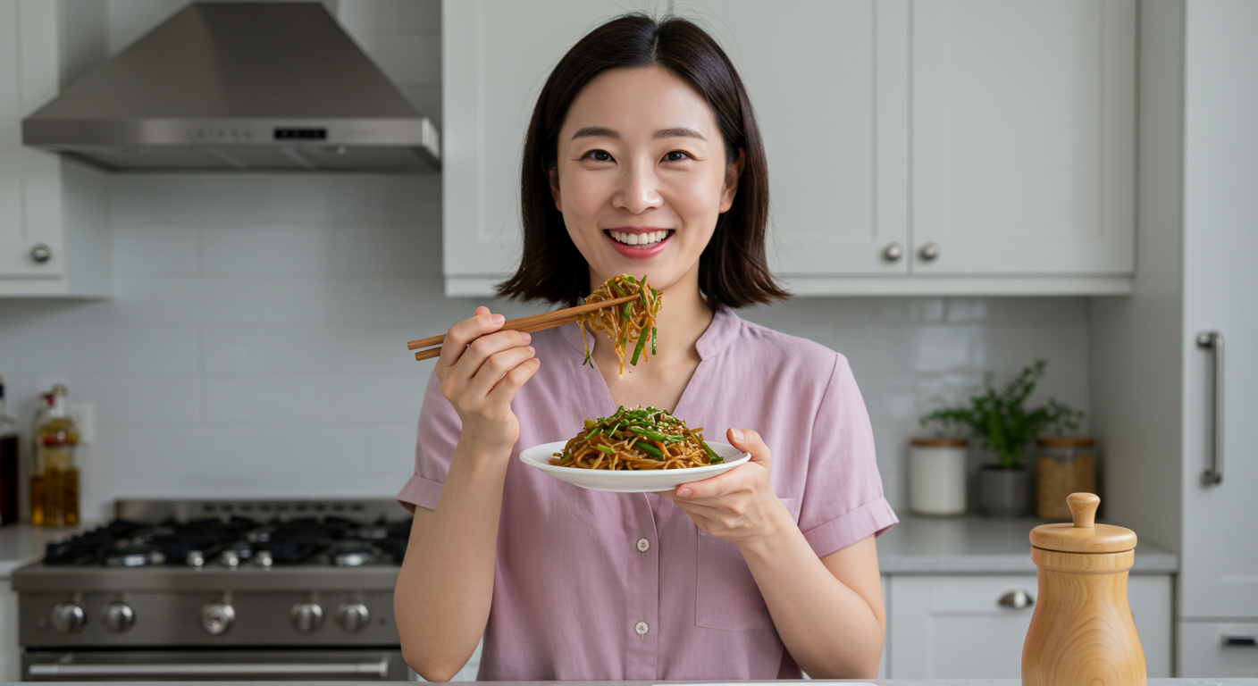 궁중 요리에서 건강식까지, 부추 잡채의 특별한 이야기