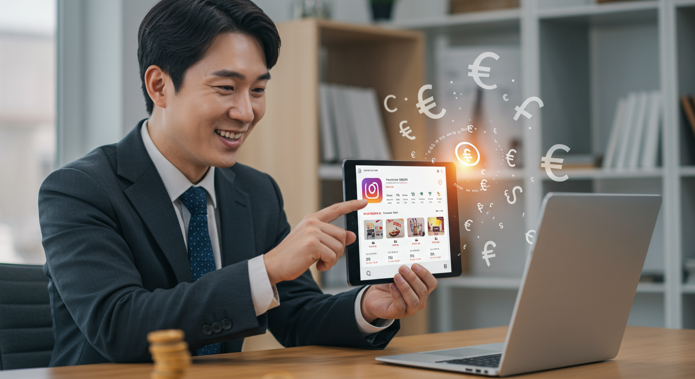 인스타그램으로 돈 벌기, 쇼핑과 광고 전략