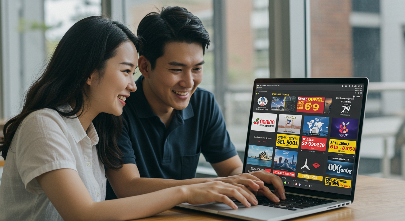 인기 항공사별 시드니 항공권 특가 정보!