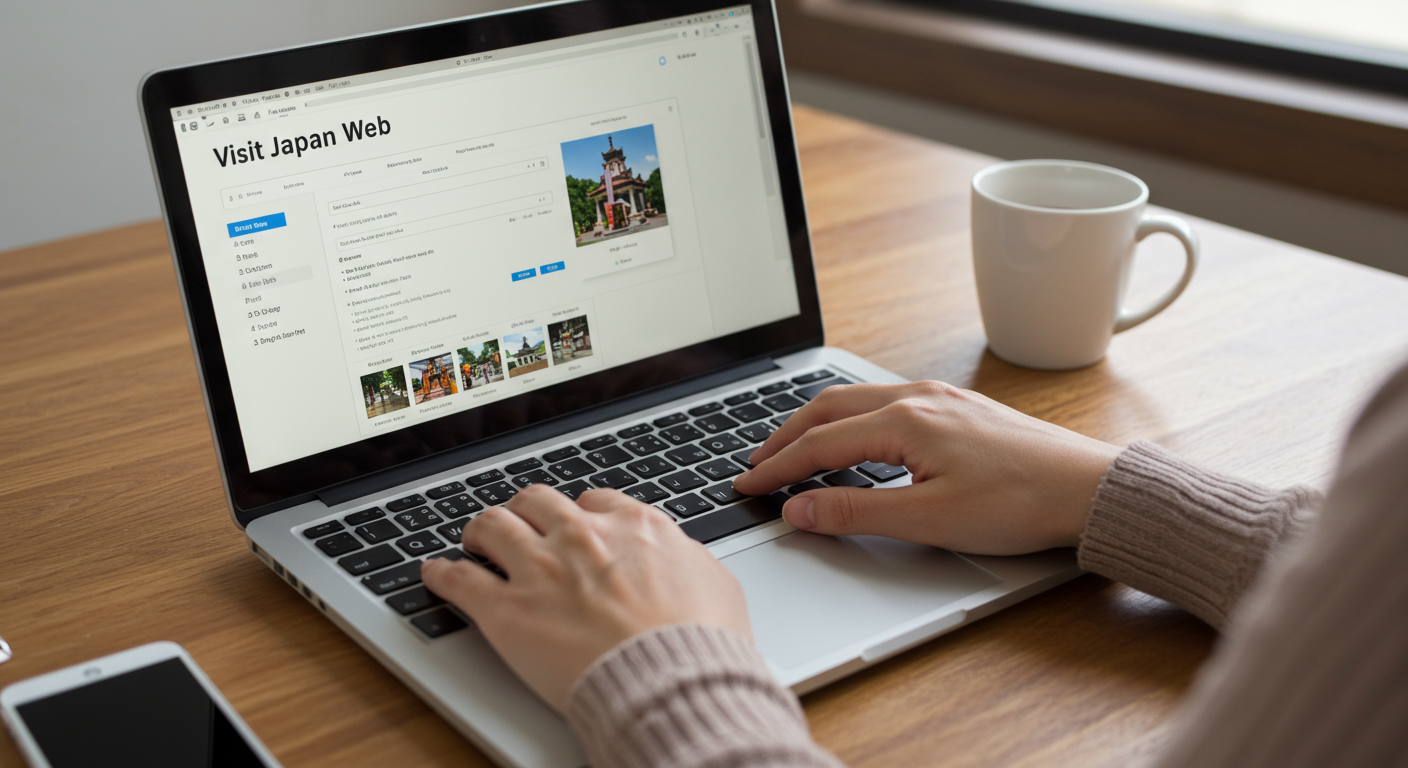 비짓재팬, 이렇게 등록해요! (단계별 쉬운 가이드)