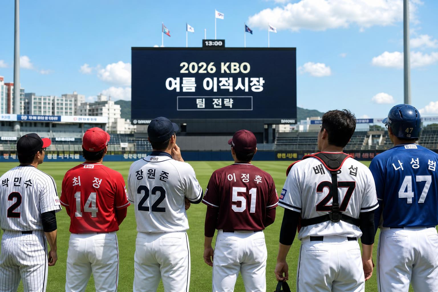 KBO 여름 이적시장, 왜 중요할까요?
