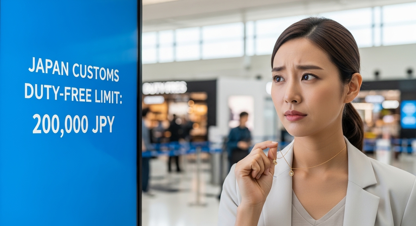 비짓재팬 금제품 면세 한도와 세금 기준