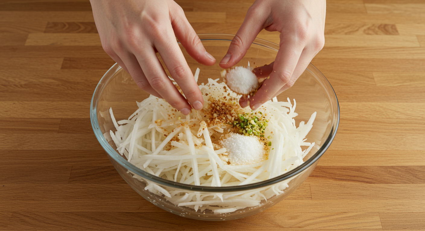 황금 비율 양념으로 맛내기 (절임과 양념 배합)