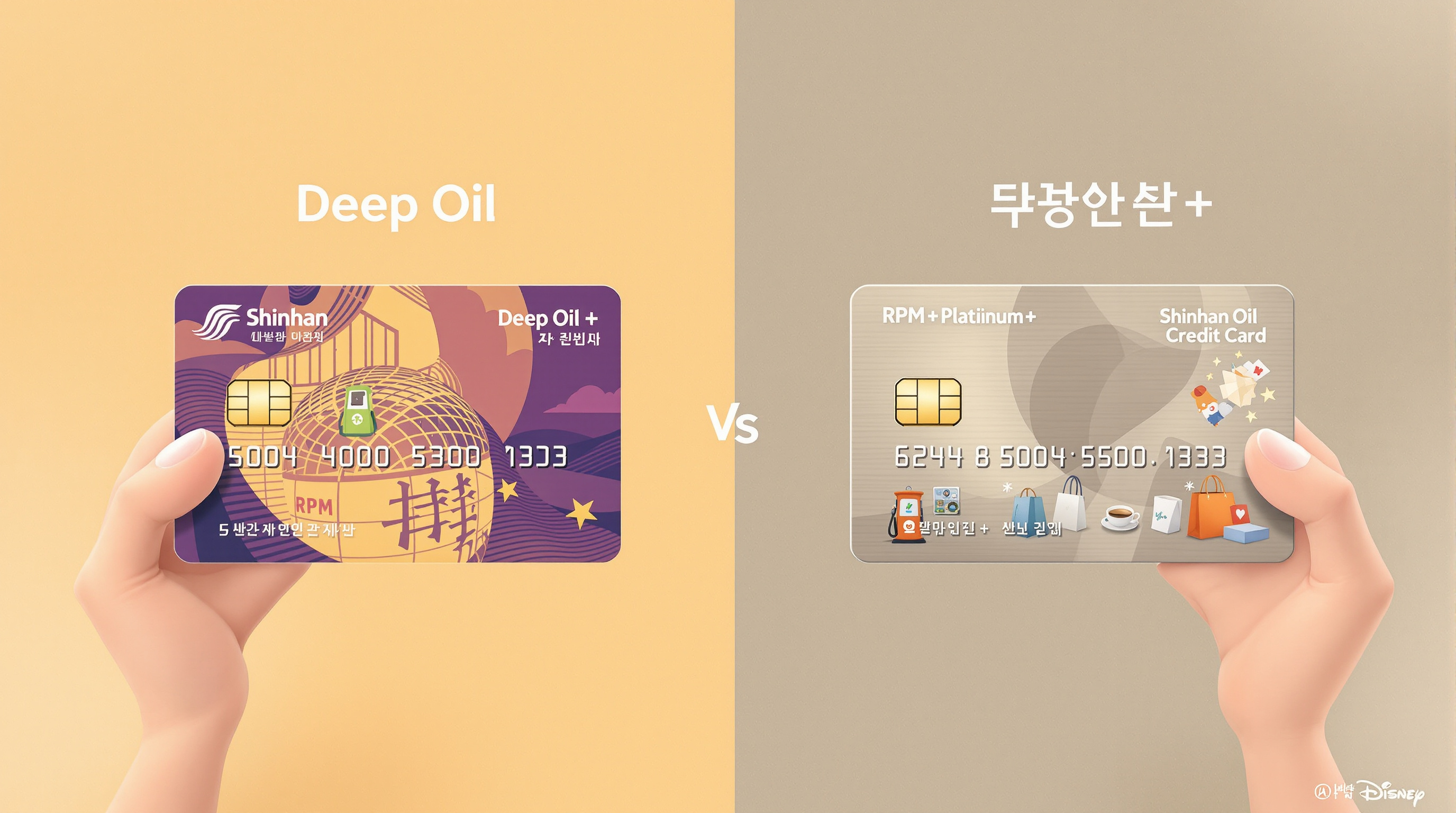 신한카드 Deep Oil과 RPM+, 어떤 혜택이 있을까요?