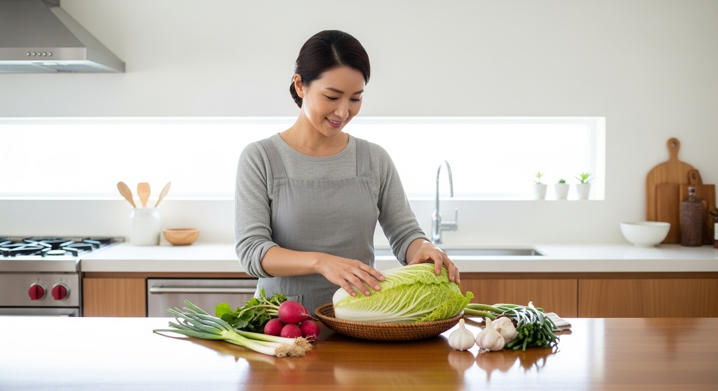 맛있는 겉절이 배추, 어떻게 고르고 손질할까요?