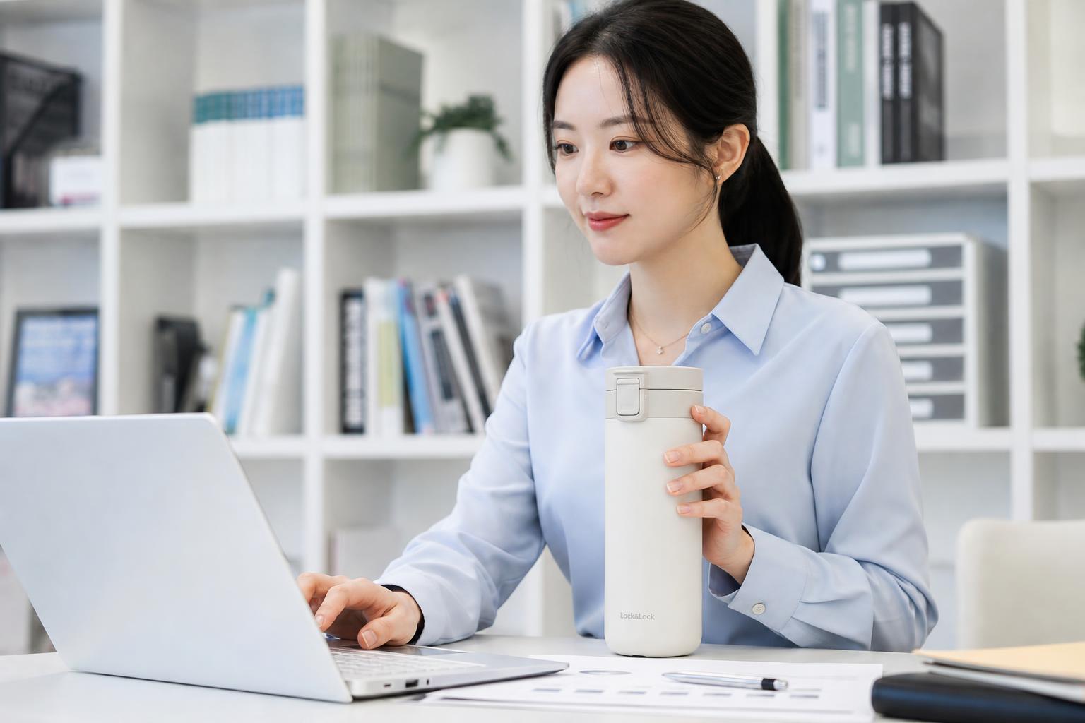 데일리 원터치 클립 텀블러: 일상의 편리함을 더하다