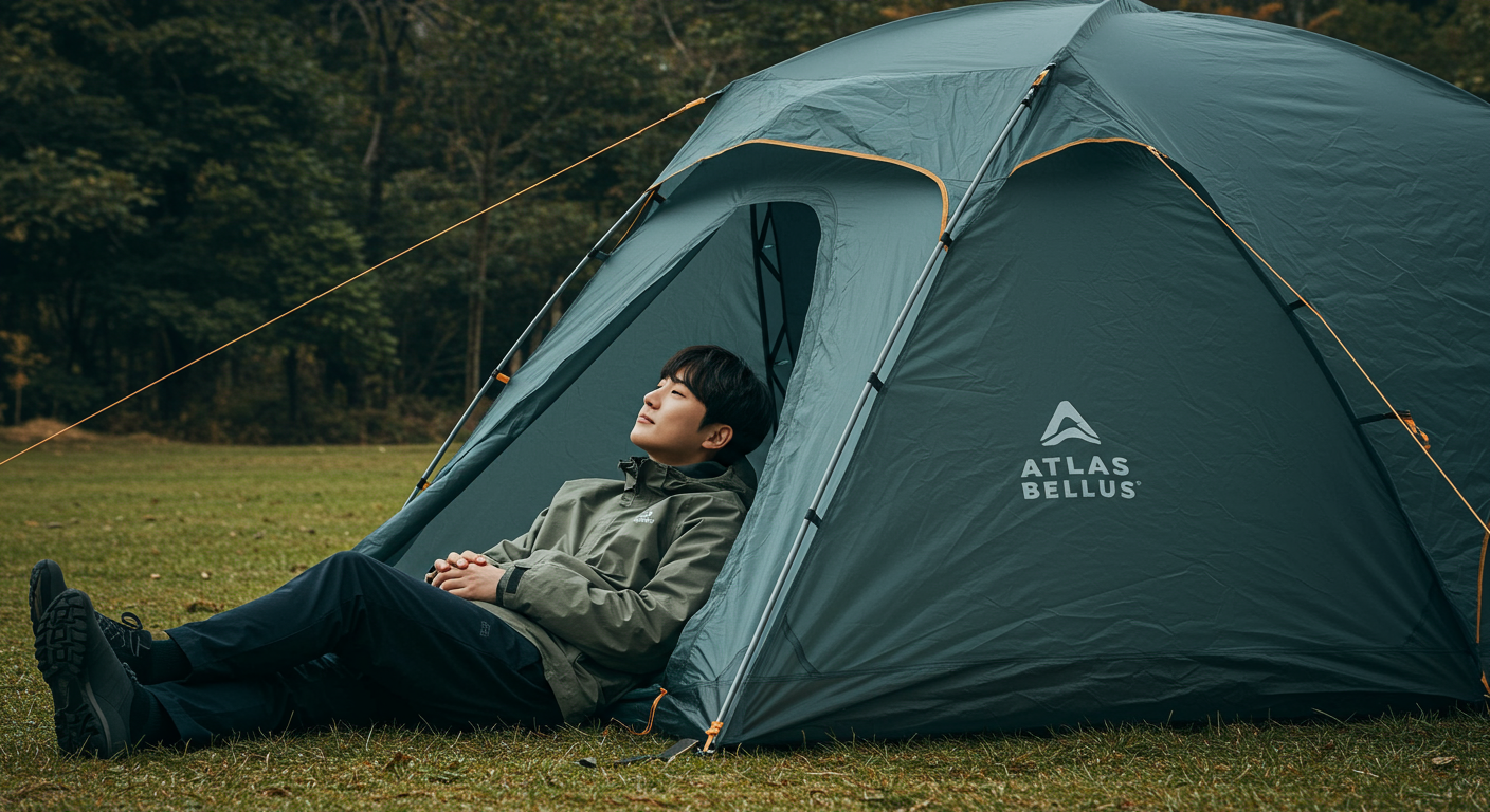 설치는 뚝딱! 해체는 가볍게! 벨루스 에어텐트의 편리함