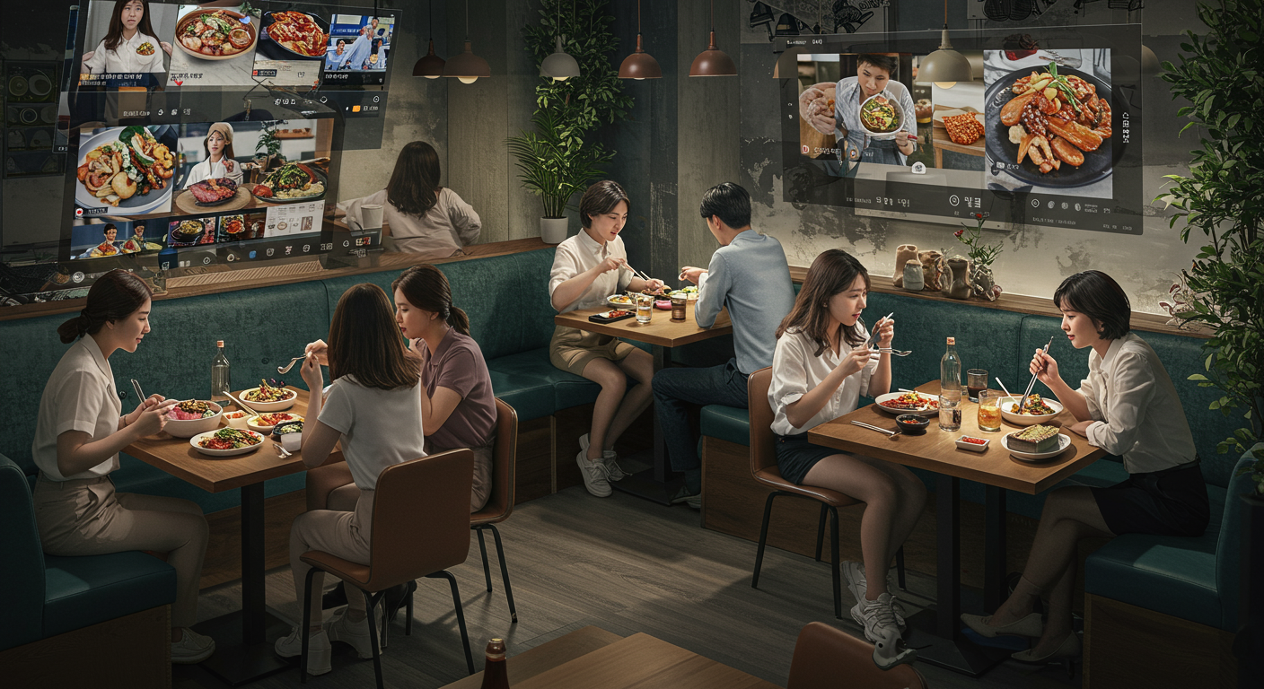 미디어와 외식 문화의 변화를 생각해요