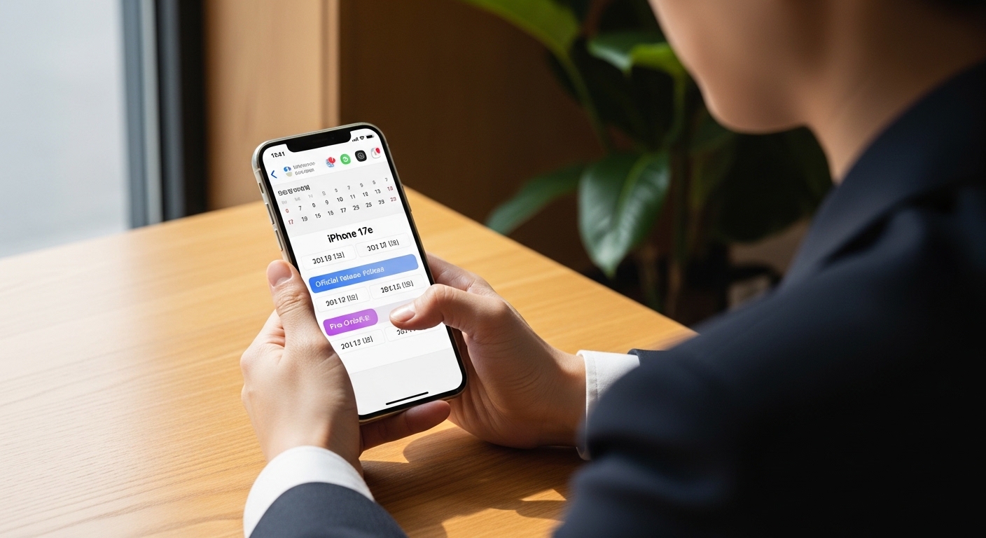 아이폰 17e 공식 출시 및 사전예약 일정