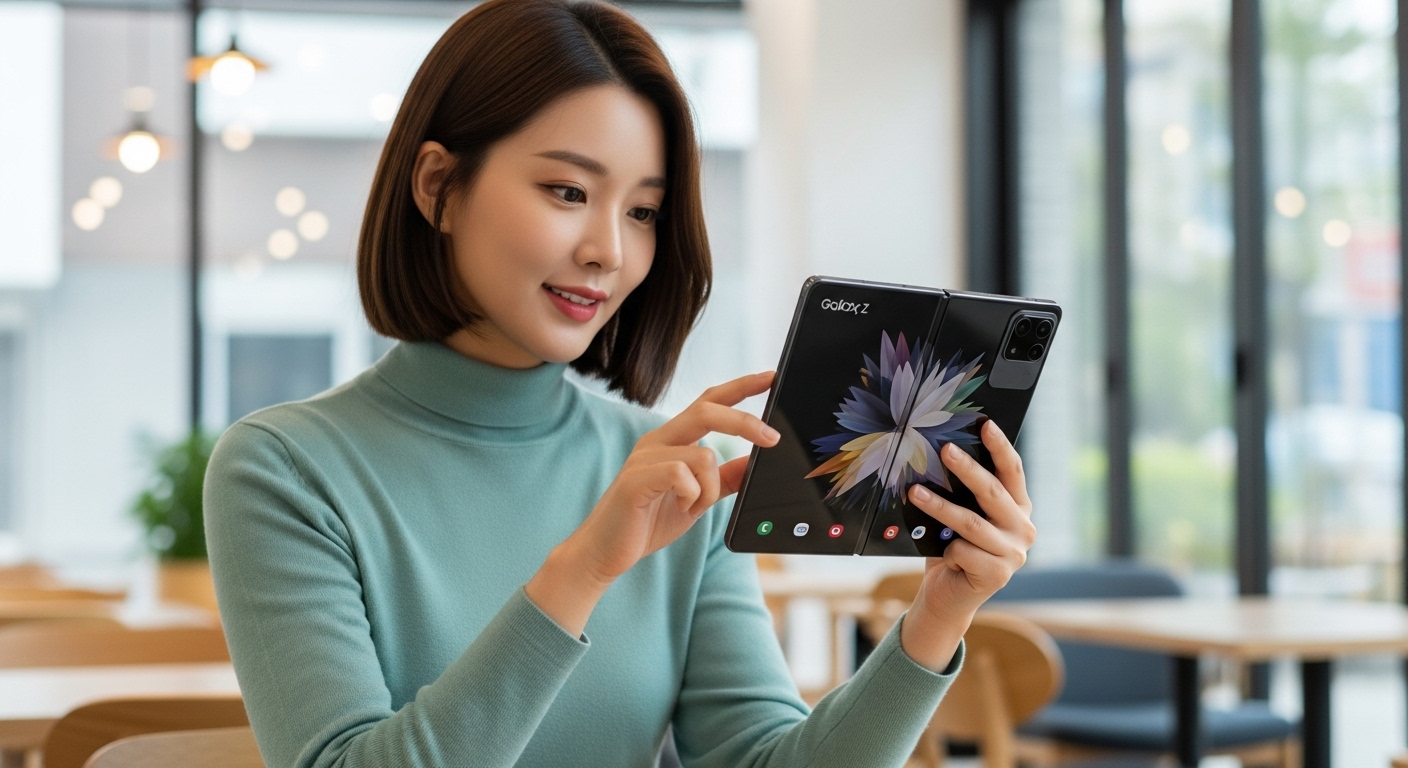 두 번 접는 마법, 혁신적인 디자인을 만나봐요