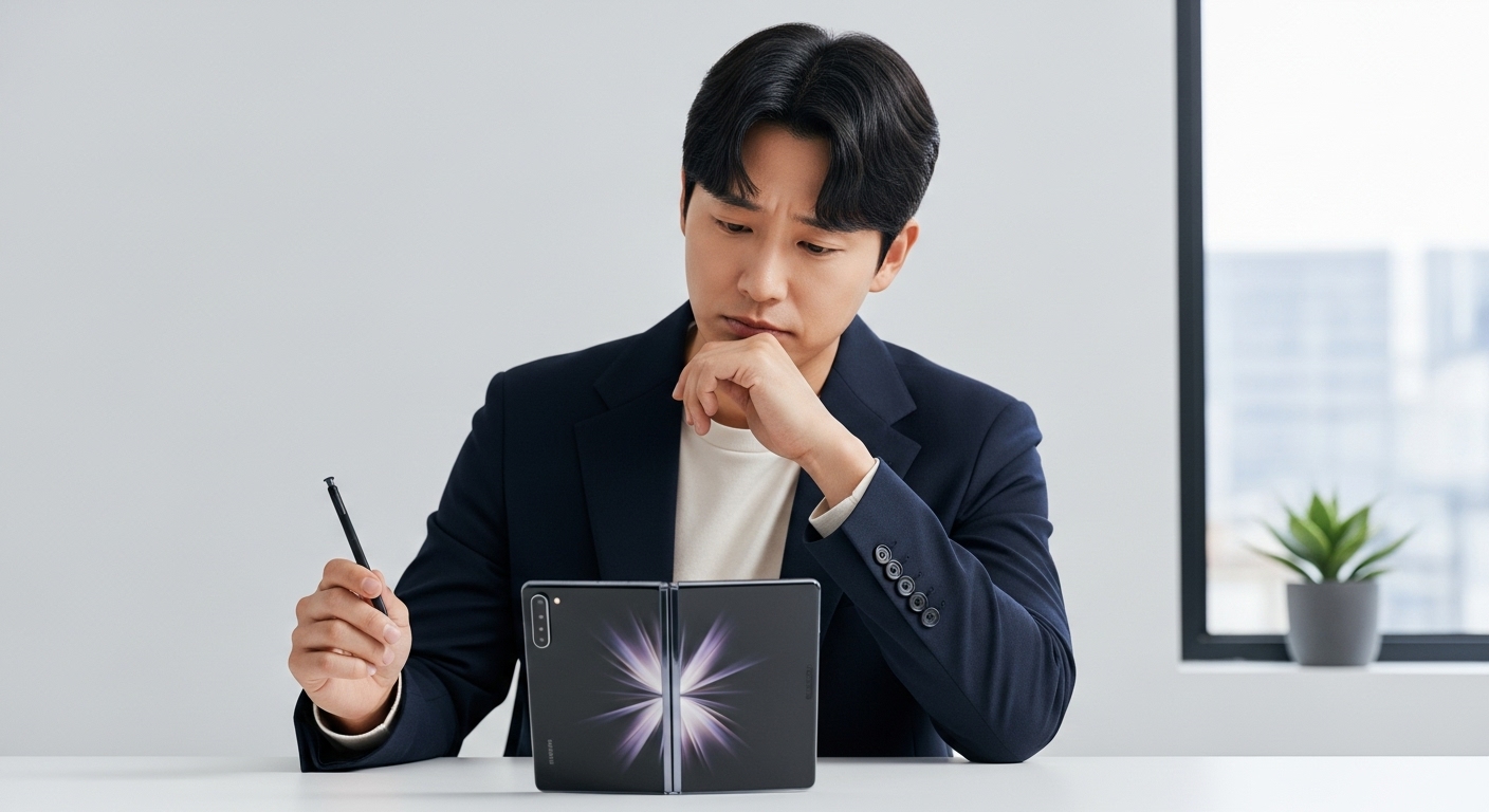 S펜, 왜 갤럭시 Z 트라이폴드에서 빠졌을까요?