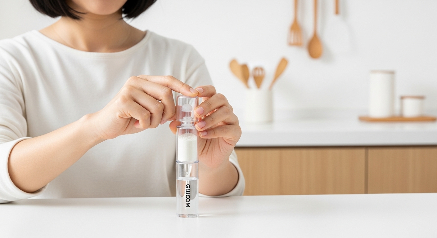 앰플 형태, 어떻게 복용하나요?