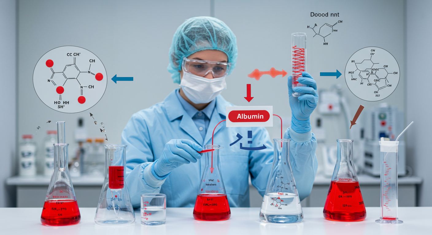 알부민, 어떻게 만들어지고 있나요?