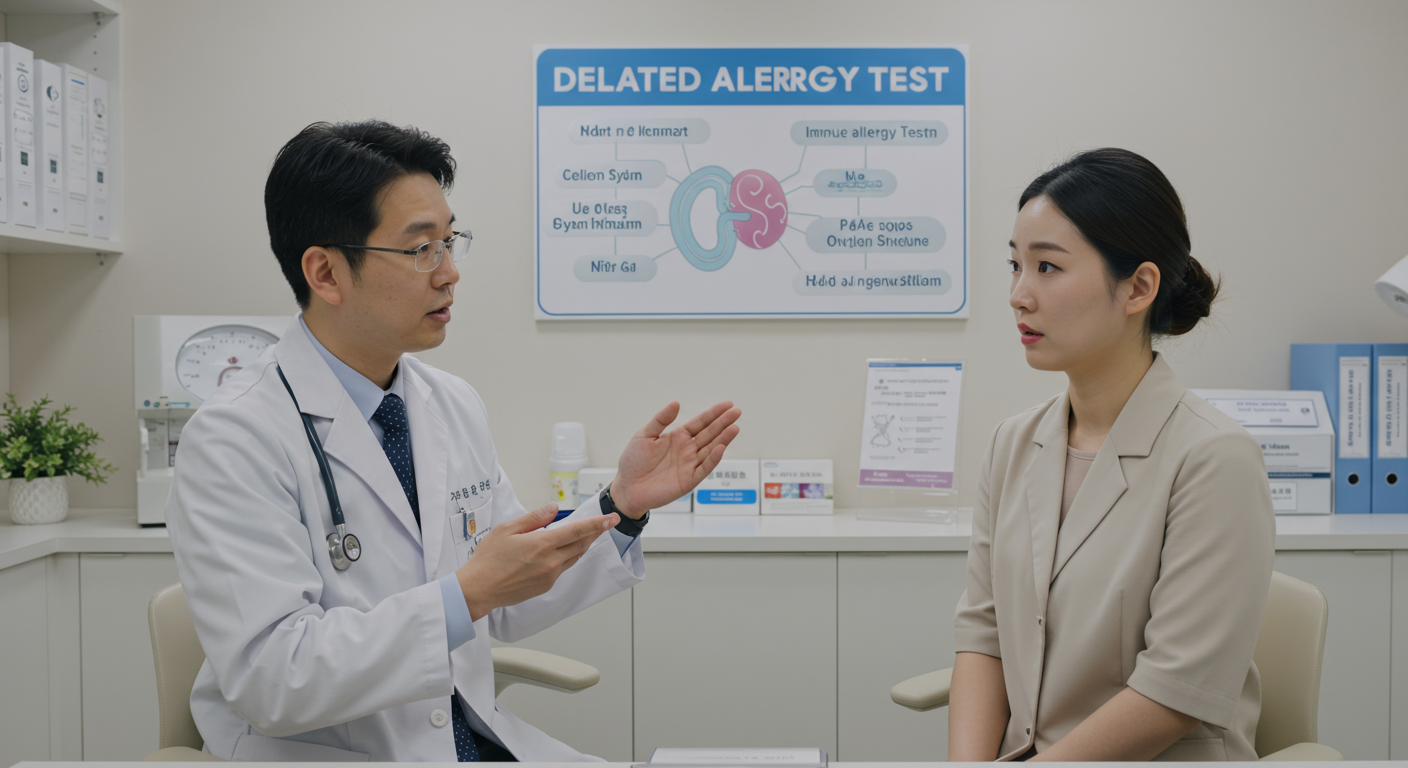 지연성 알러지검사, 대체 뭘까요?