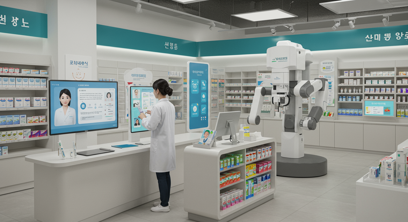 스마트 약국: 인공지능과 로봇이 도와주는 미래 약국
