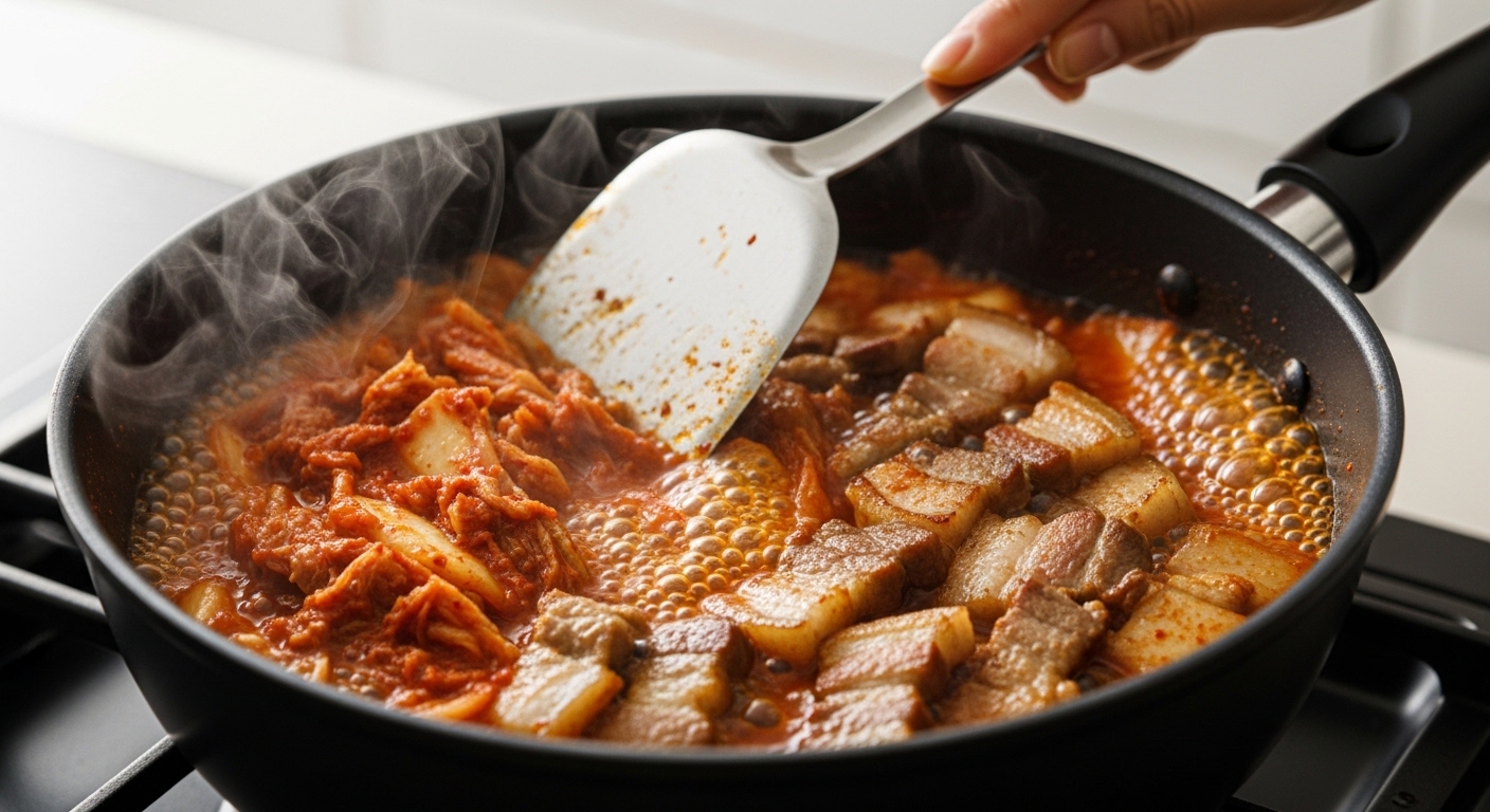 김치찌개 핵심! 양념장 만들기와 맛있게 볶는 비법