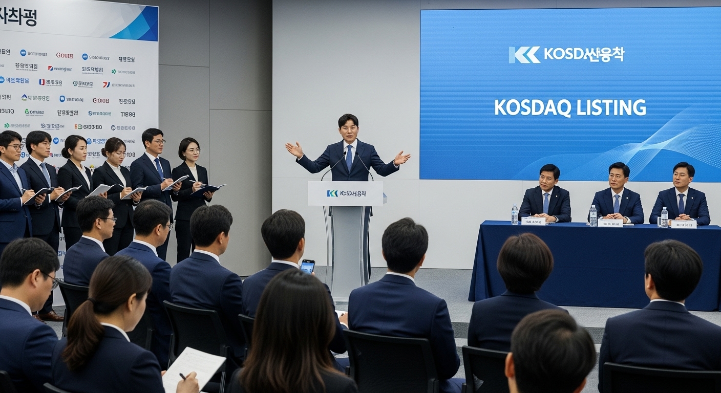 코스닥 상장, 어떻게 진행되었나요?