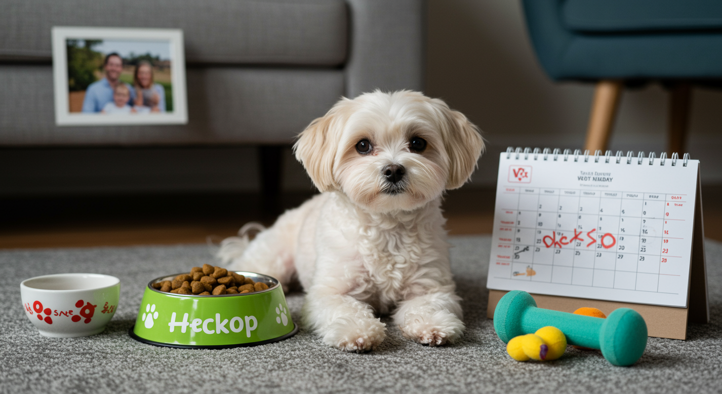 말티푸 수명에 영향을 주는 중요한 요소들