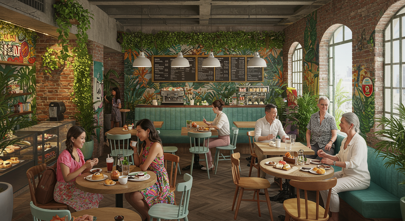 싱가포르 카페 문화, 왜 특별할까요?