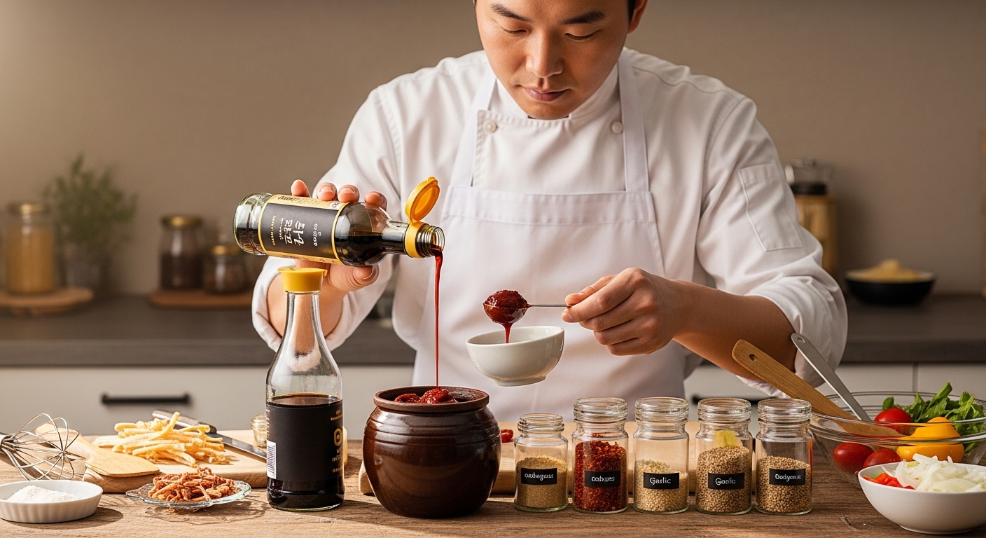 류수영 진미채볶음 따라하기: 양념 황금비율