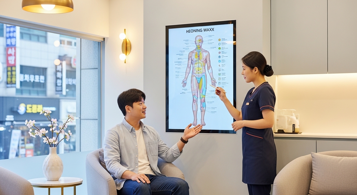 첫 남성 왁싱, 어떤 부위부터 시작할까요?