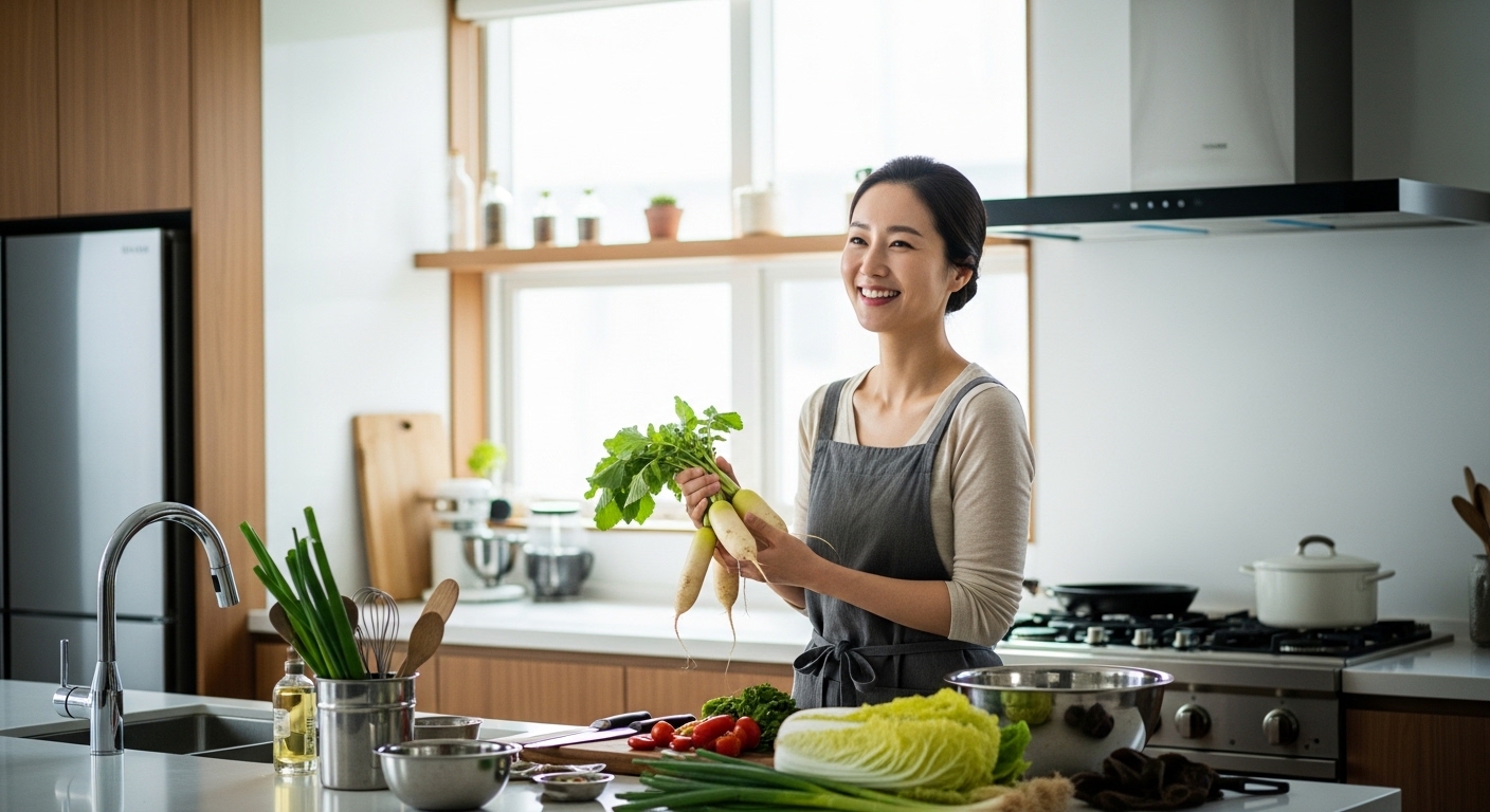 초간단 동치미, 핵심 재료와 전처리 노하우