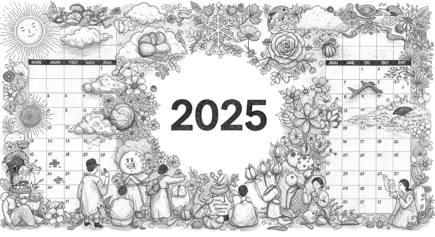 2025년 월별 운세 흐름 미리보기