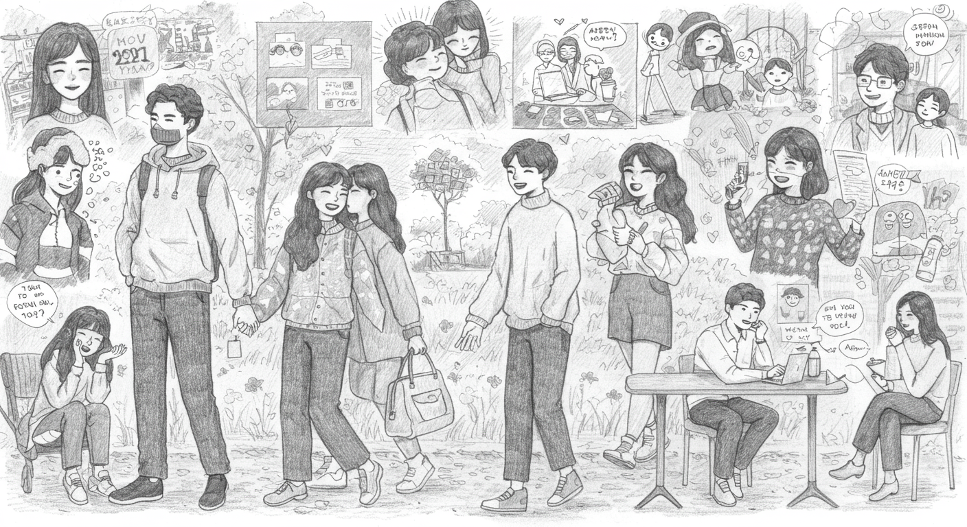 2025년 사주 인간관계 연애운 분석