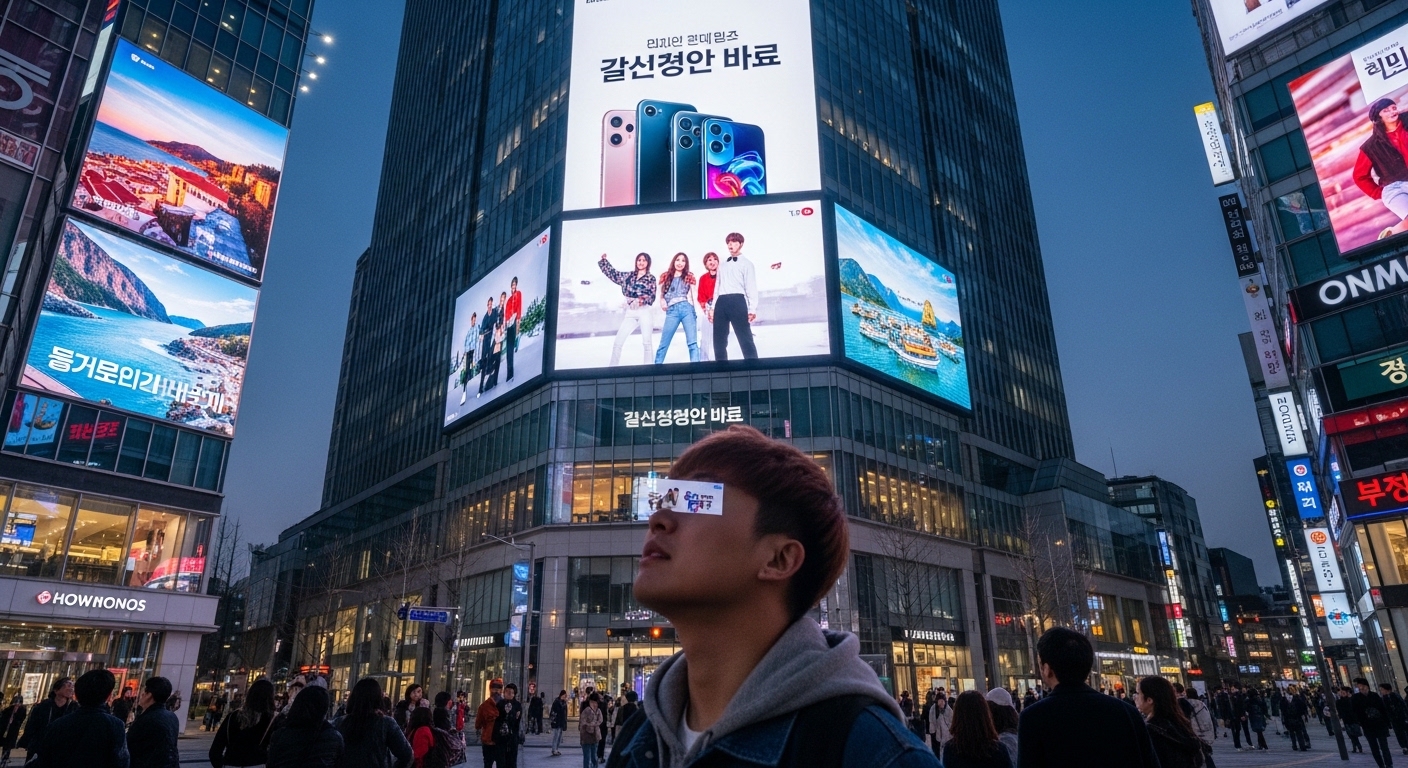 안정적인 본업: 디지털 사이니지 사업