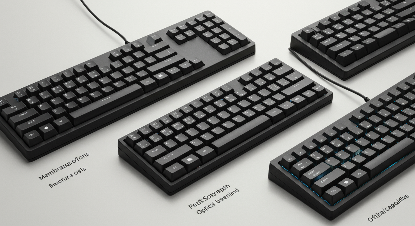 다양한 키보드 종류, 무엇이 다를까요?