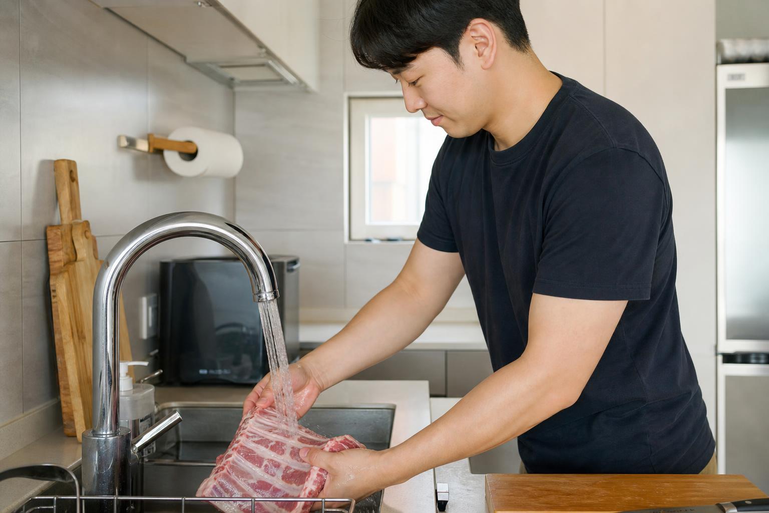 돼지갈비, 잡내 없이 손질하는 꿀팁