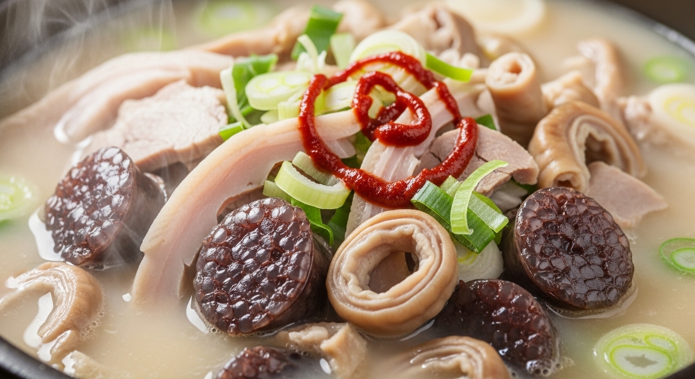 경성순대국 맛의 비결은? 🍲