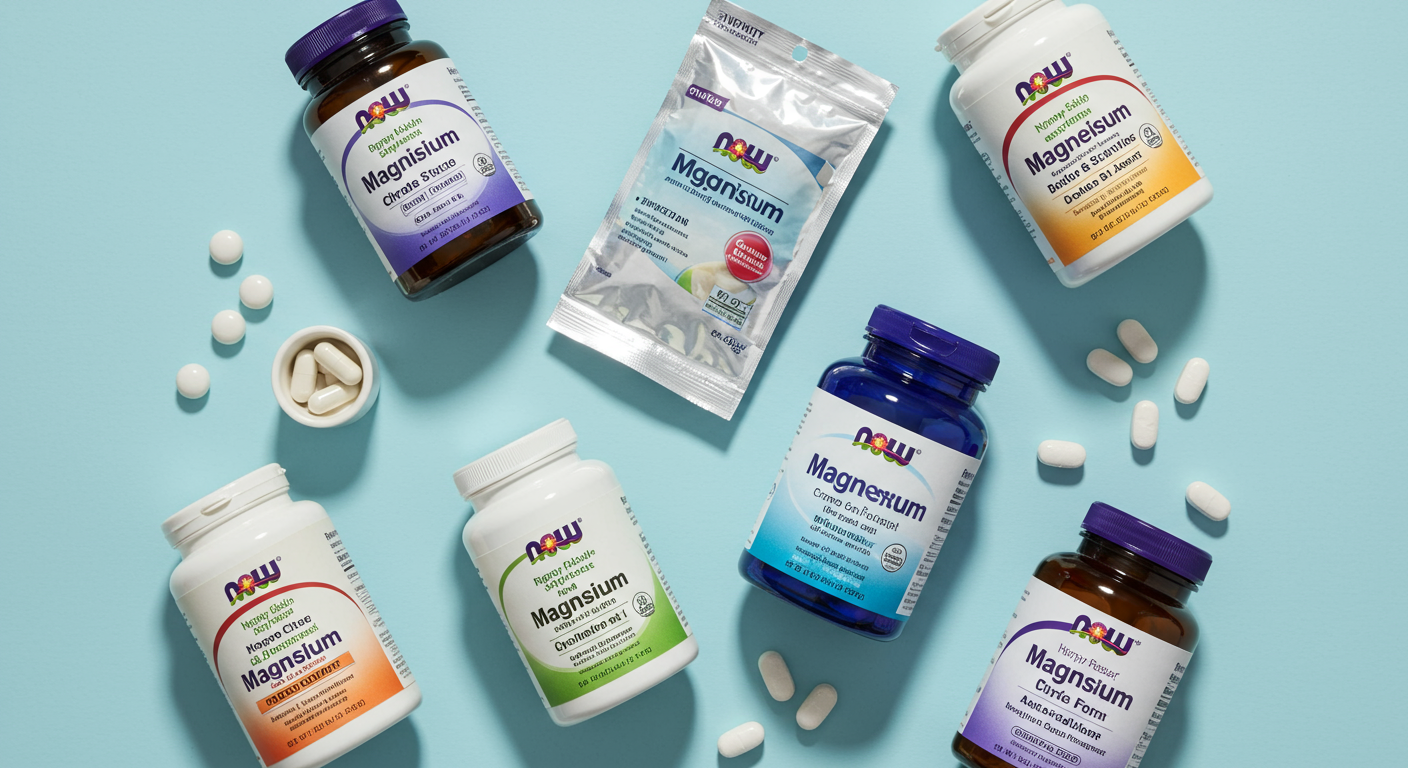 나우푸드 마그네슘: 다양한 종류를 알아봐요!