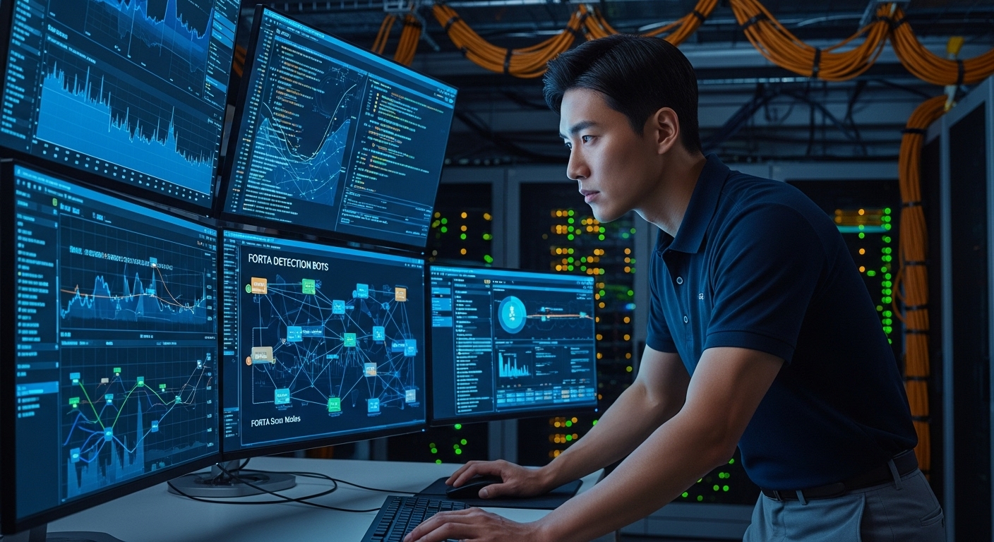 포르타 핵심 기술: 탐지 봇, 스캔 노드, 방화벽