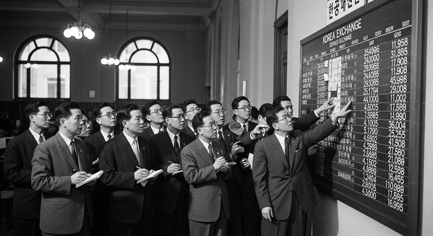 대한증권거래소의 정식 출범