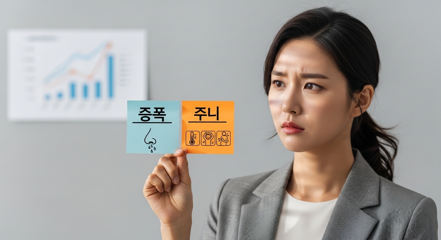 감기랑 독감, 어떻게 다를까요?