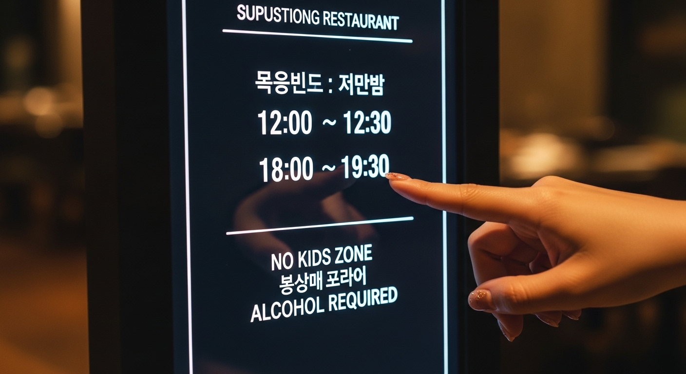 여의도 요정 운영 시간과 이용 조건은요?