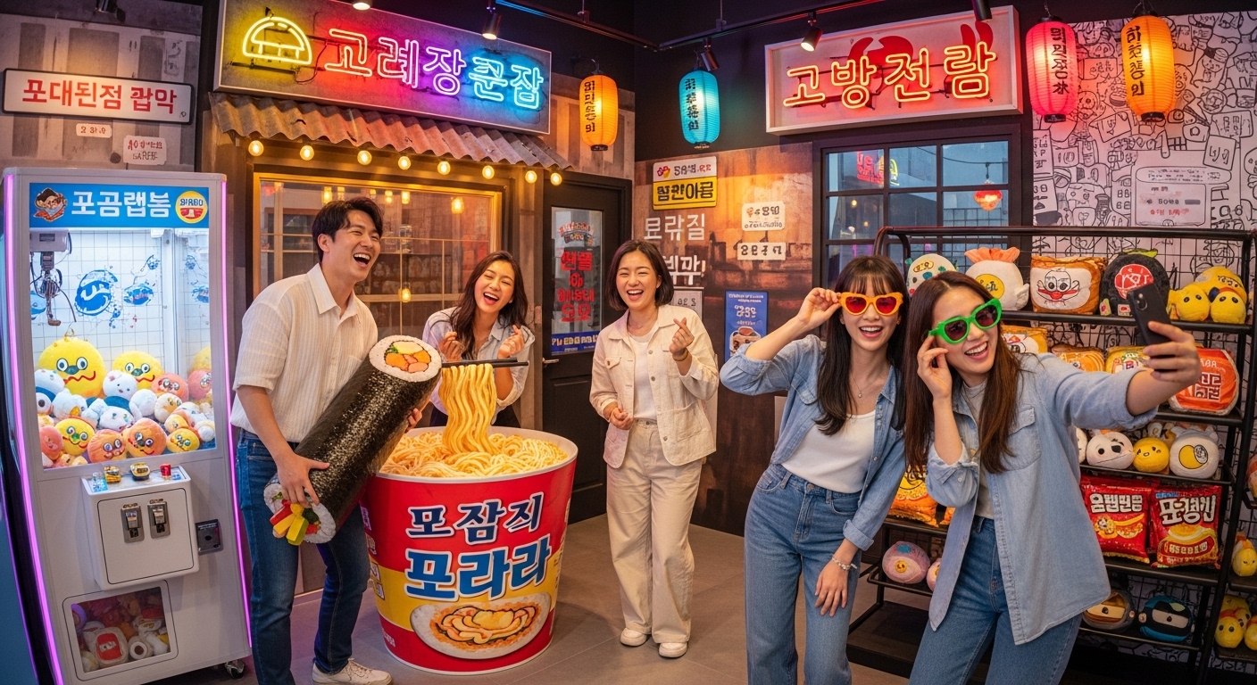 팝업스토어에서 즐길 수 있는 것들은?