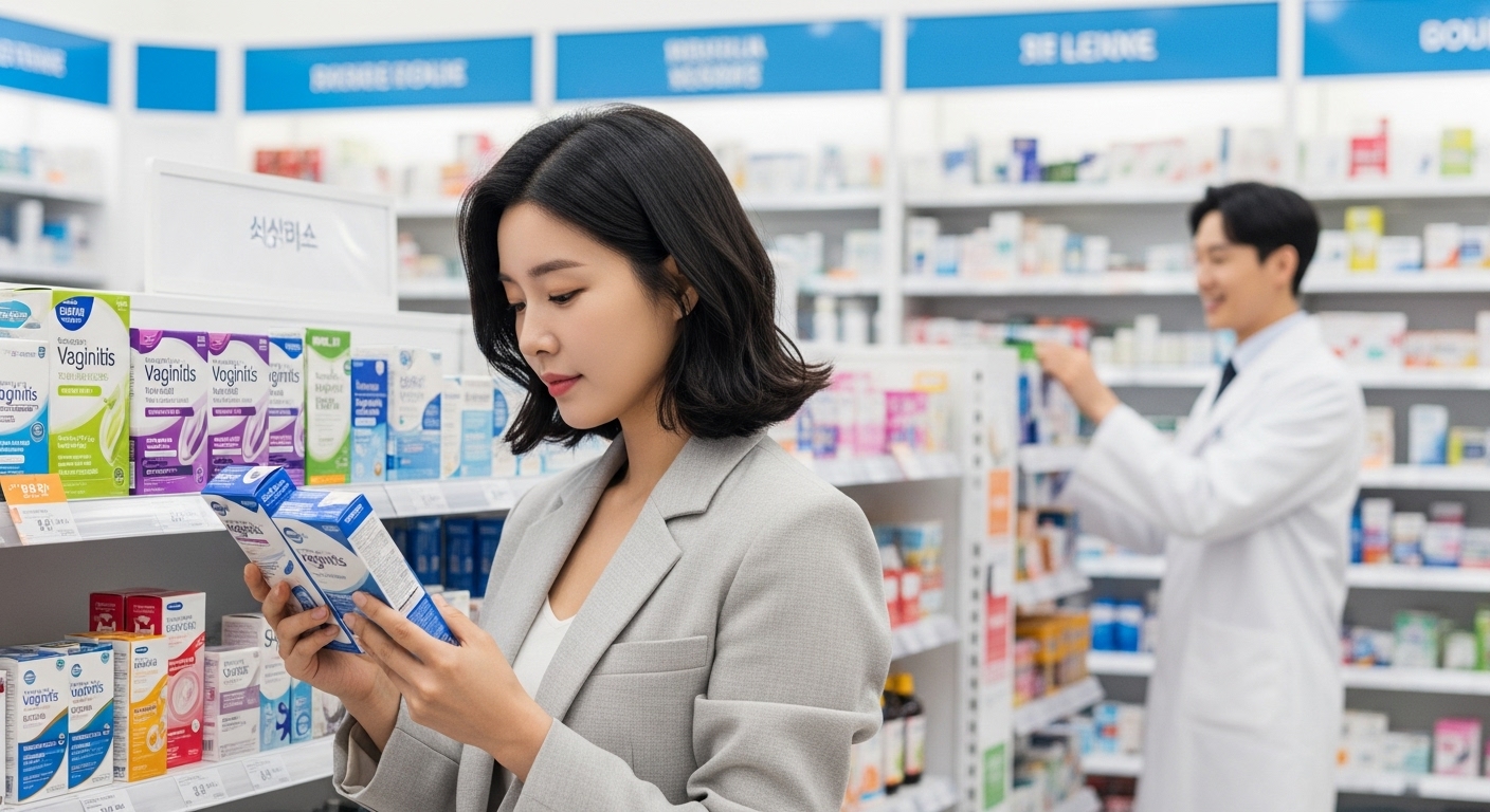 약국에서 살 수 있는 질염 약, 어떤 것들이 있나요?