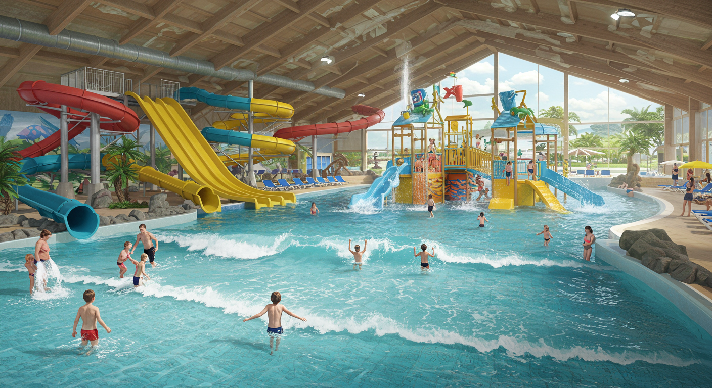 신나는 워터파크! 아일랜드캐슬의 자랑