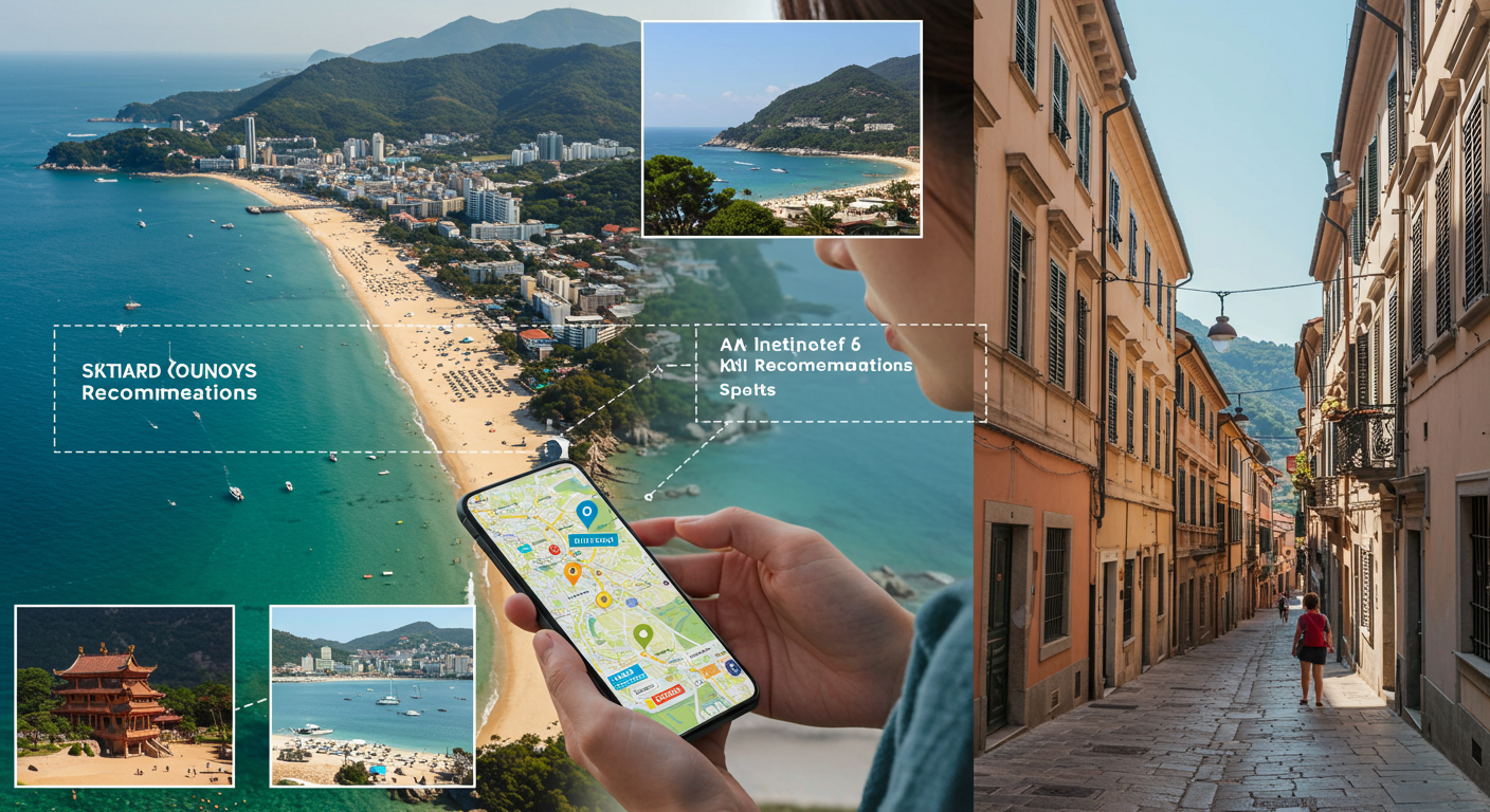 AI가 찾아준 특별한 이색 여행지들 💎