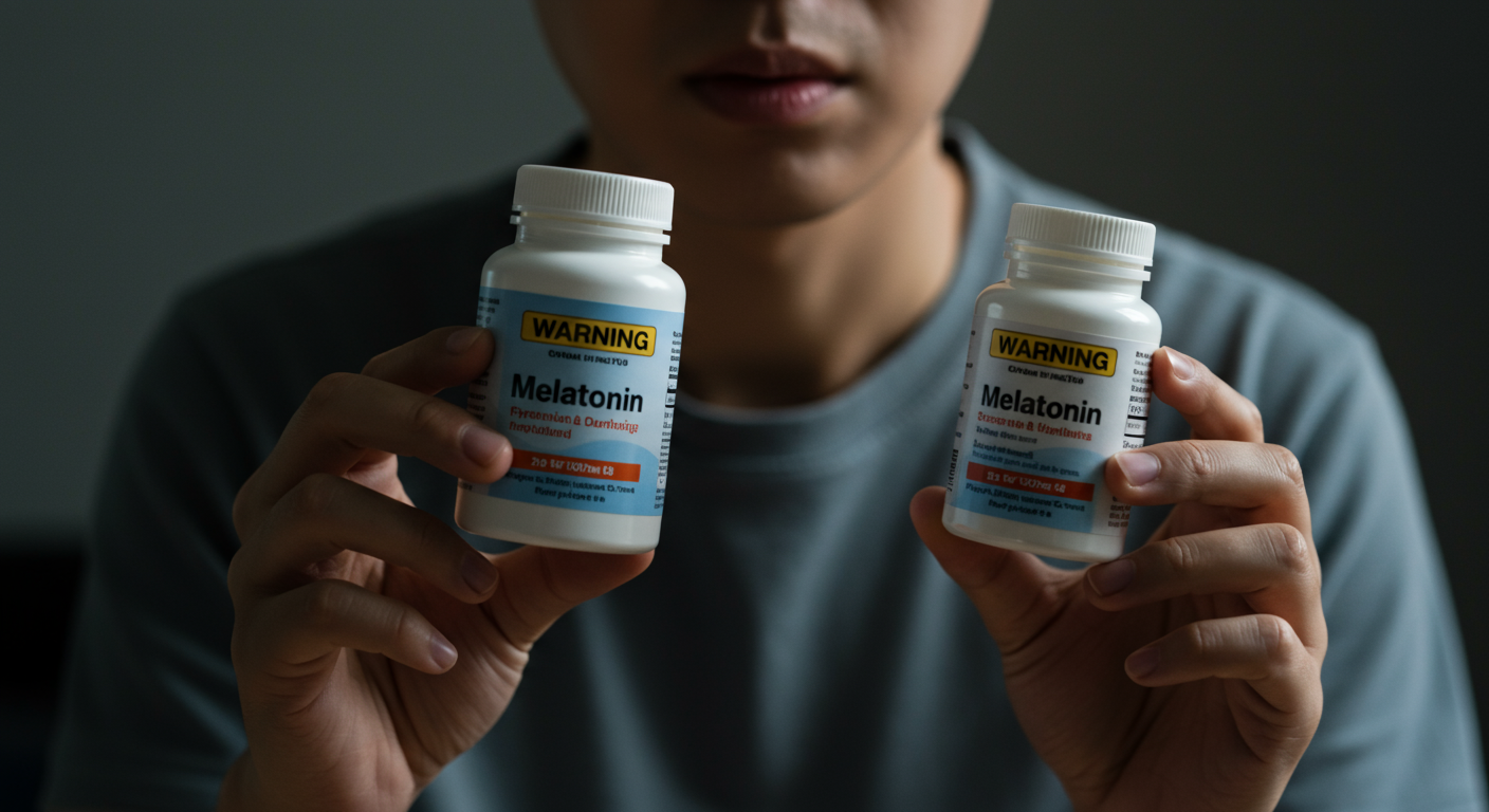 이것만은 꼭 알아두세요! 멜라토닌 영양제 부작용과 주의사항