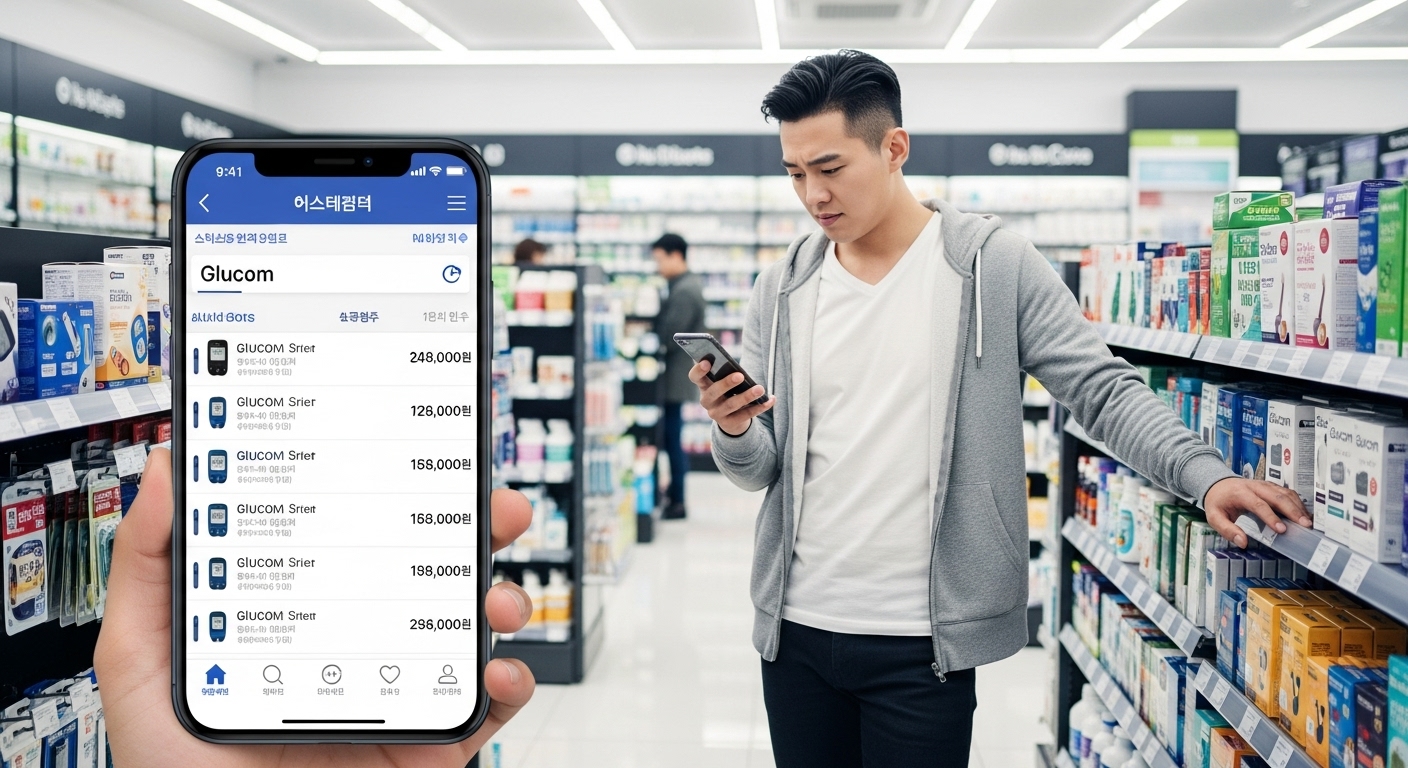 2025년 글루콤 기본 가격대 현황