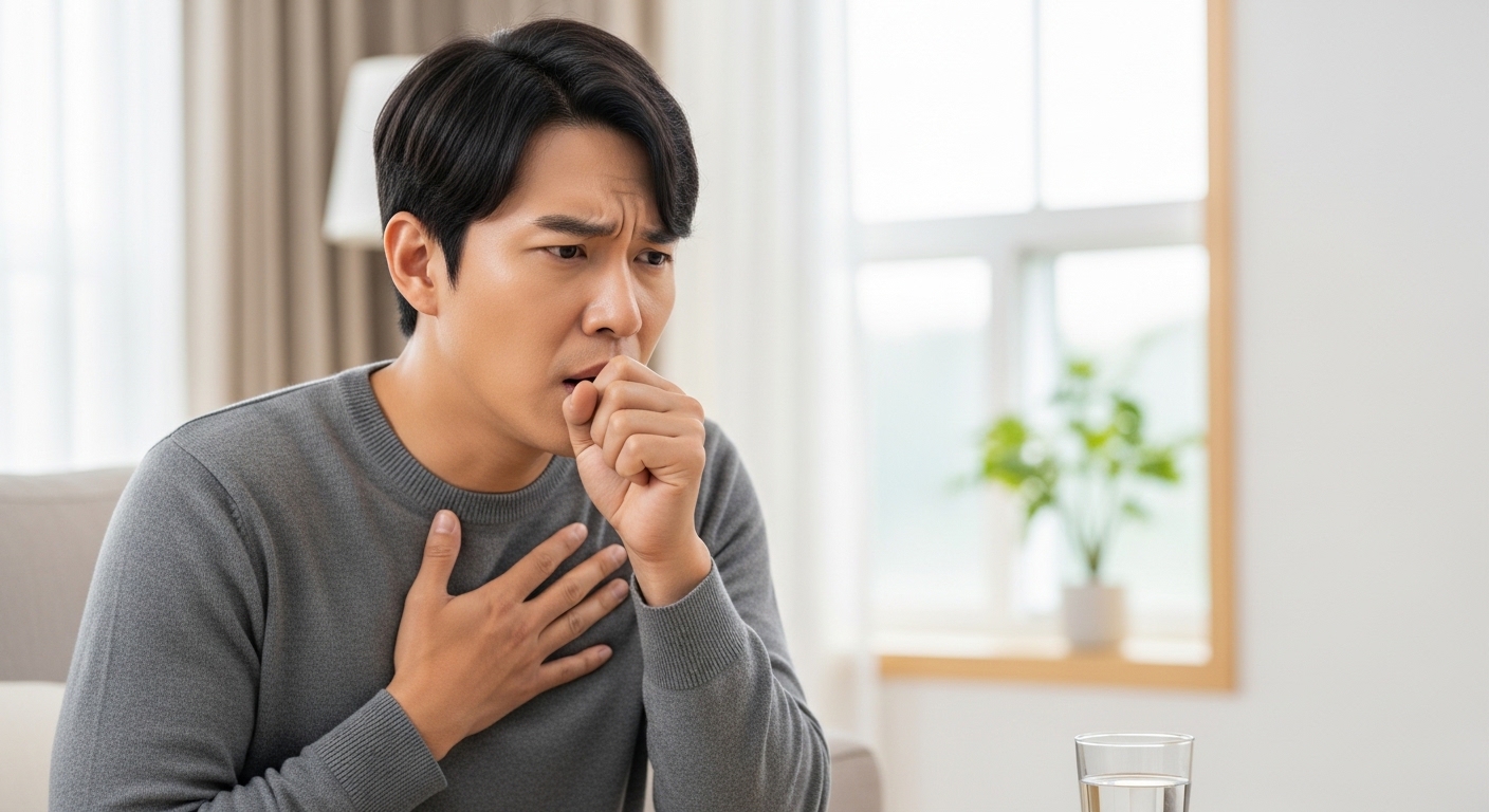 가장 흔한 신호: 멈추지 않는 기침