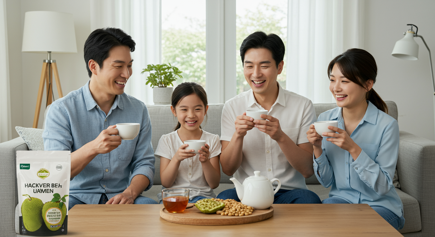 면역력을 쑥쑥 키워주는 작두콩차