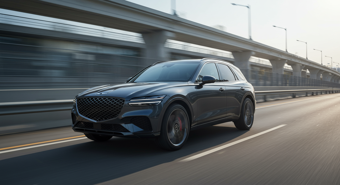 GV70, 겉모습은 어떨까요? (외관 디자인과 크기)