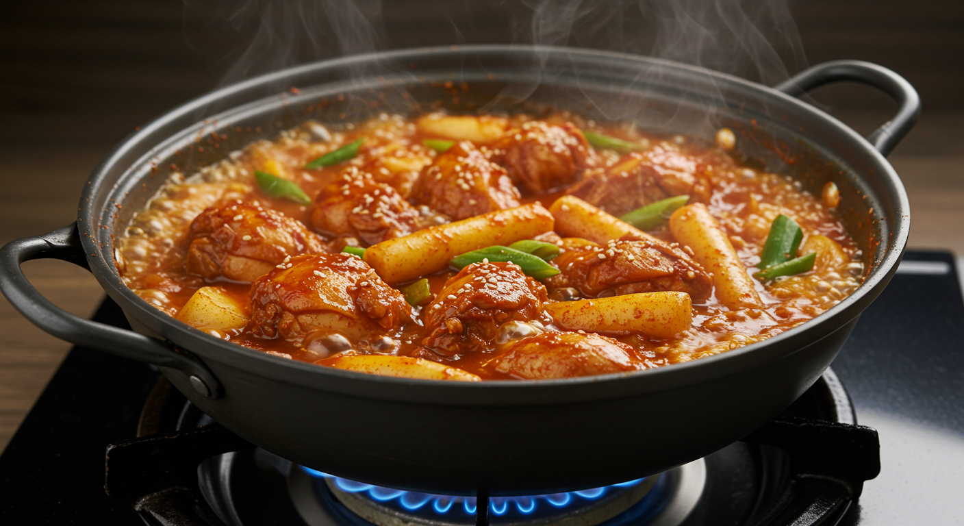 초보도 성공하는 닭볶음탕 조리 순서