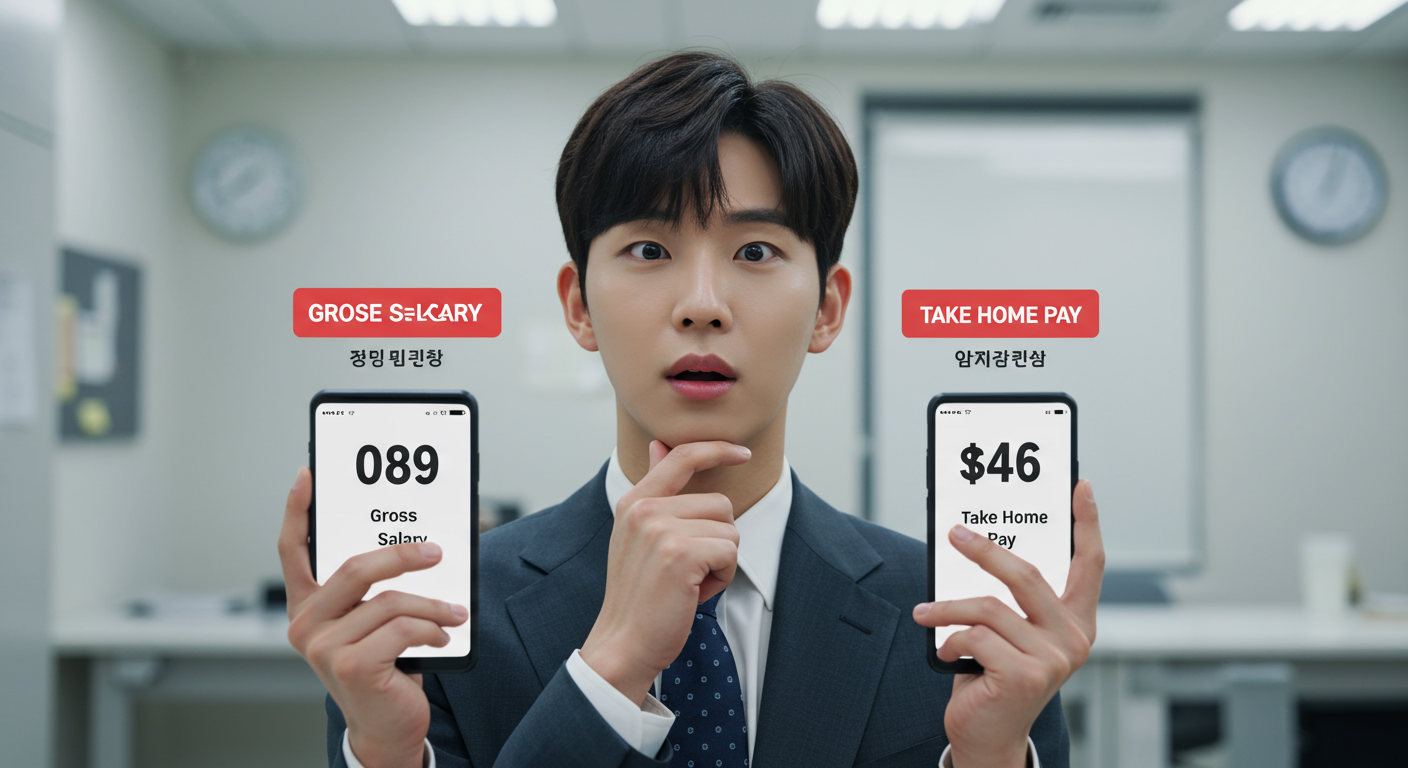 연봉 실수령액, 정확히 뭘까요?