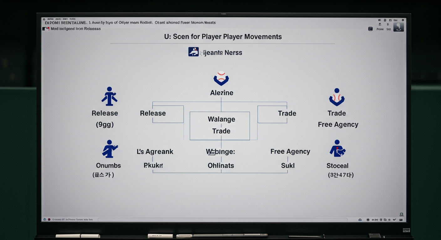 방출 말고 다른 선수 이동은 무엇이 있나요?