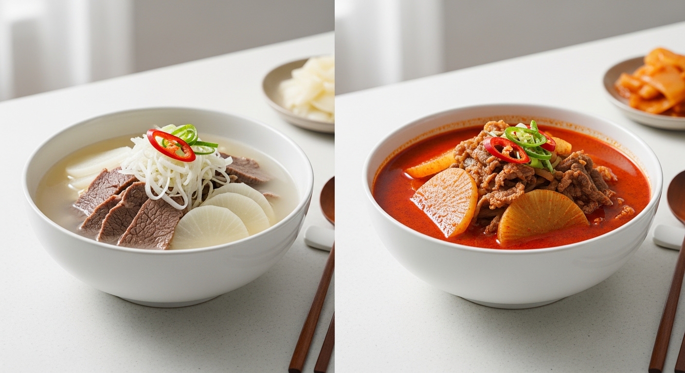 서울 뭇국과 경상도 뭇국, 진짜 다른가요?